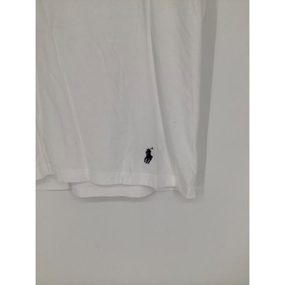 Polo Ralph Lauren 3 Pack Men's Large White Classic Fit V Neck Tee T Shirt D11 - Picture 3 of 7